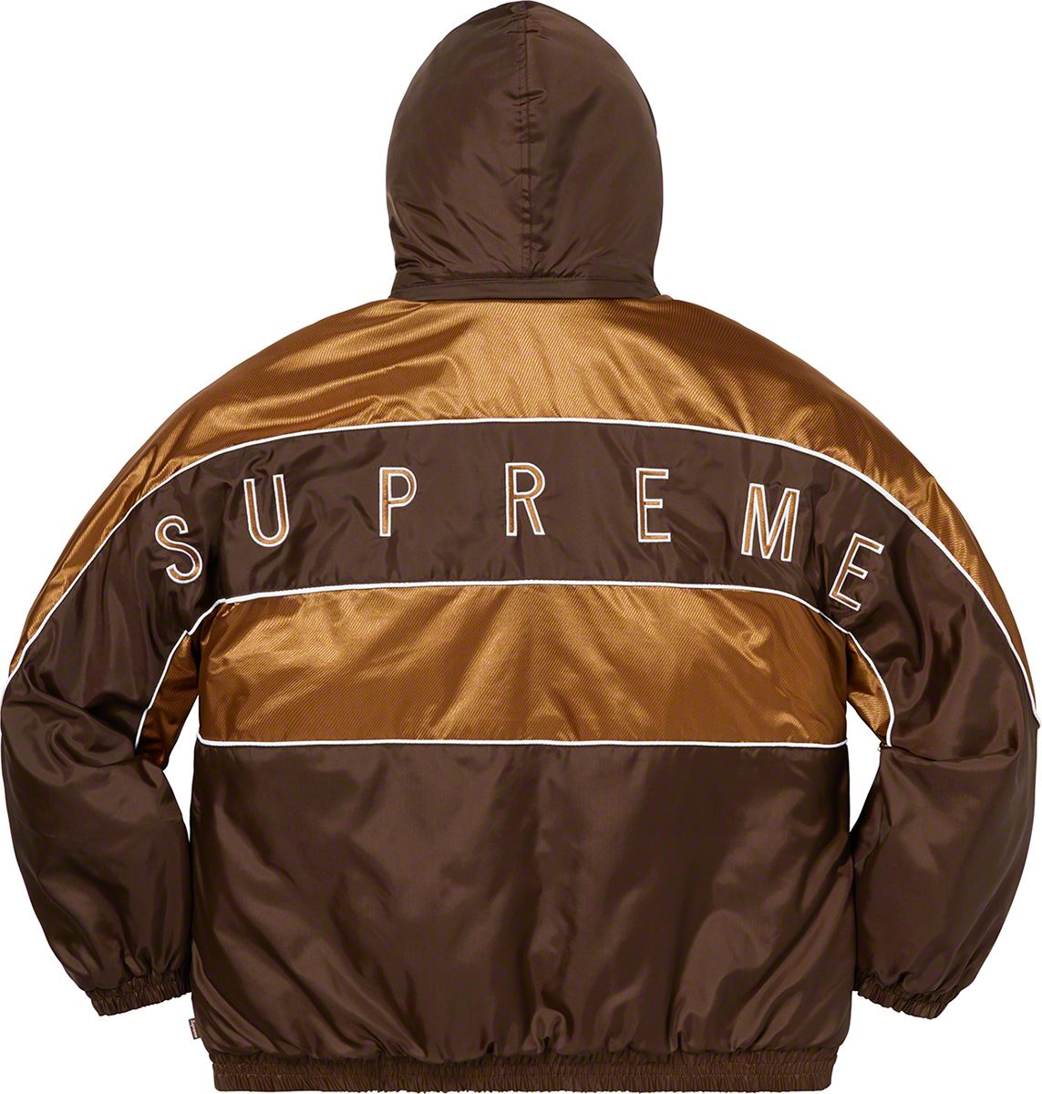 Sports Piping Puffy Jacket – Supreme