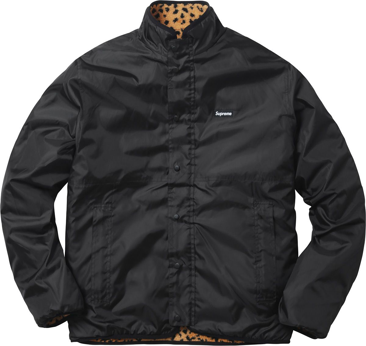 Leopard Fleece Reversible Jacket – Supreme