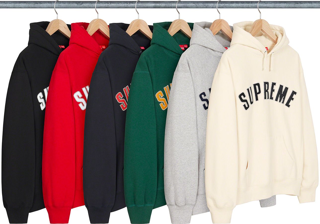 Pearl Logo Hooded Sweatshirt Supreme