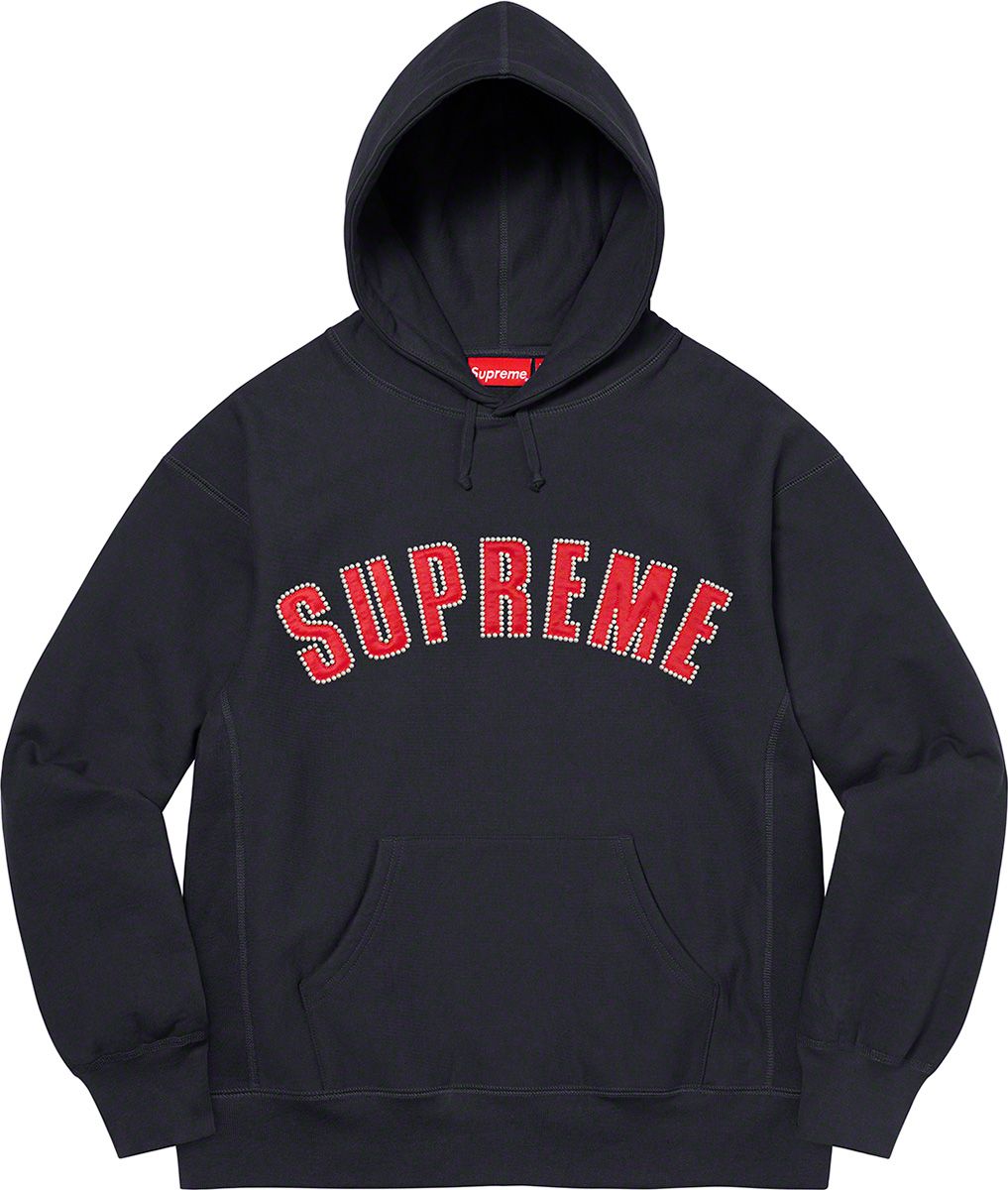 Pearl Logo Hooded Sweatshirt – Supreme