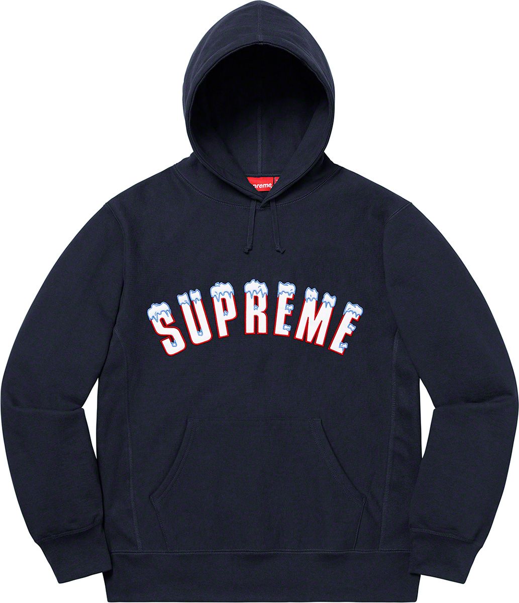 Icy Arc Hooded Sweatshirt – Supreme