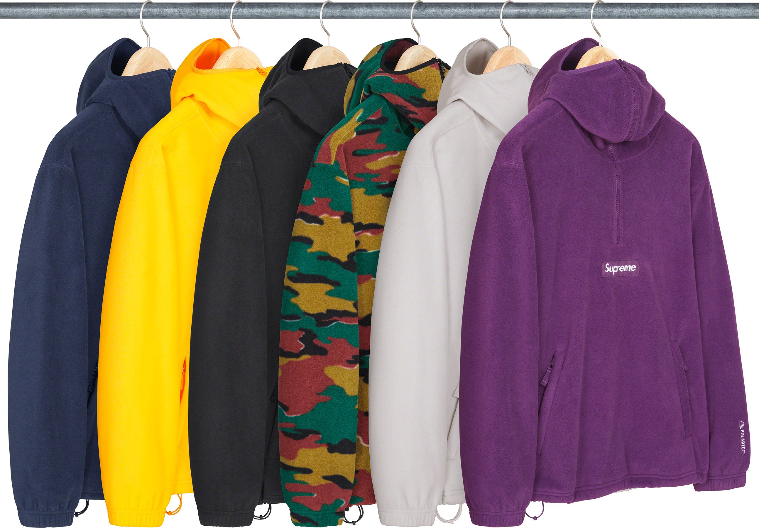 Polartec® Facemask Half Zip Hooded Sweatshirt – Supreme