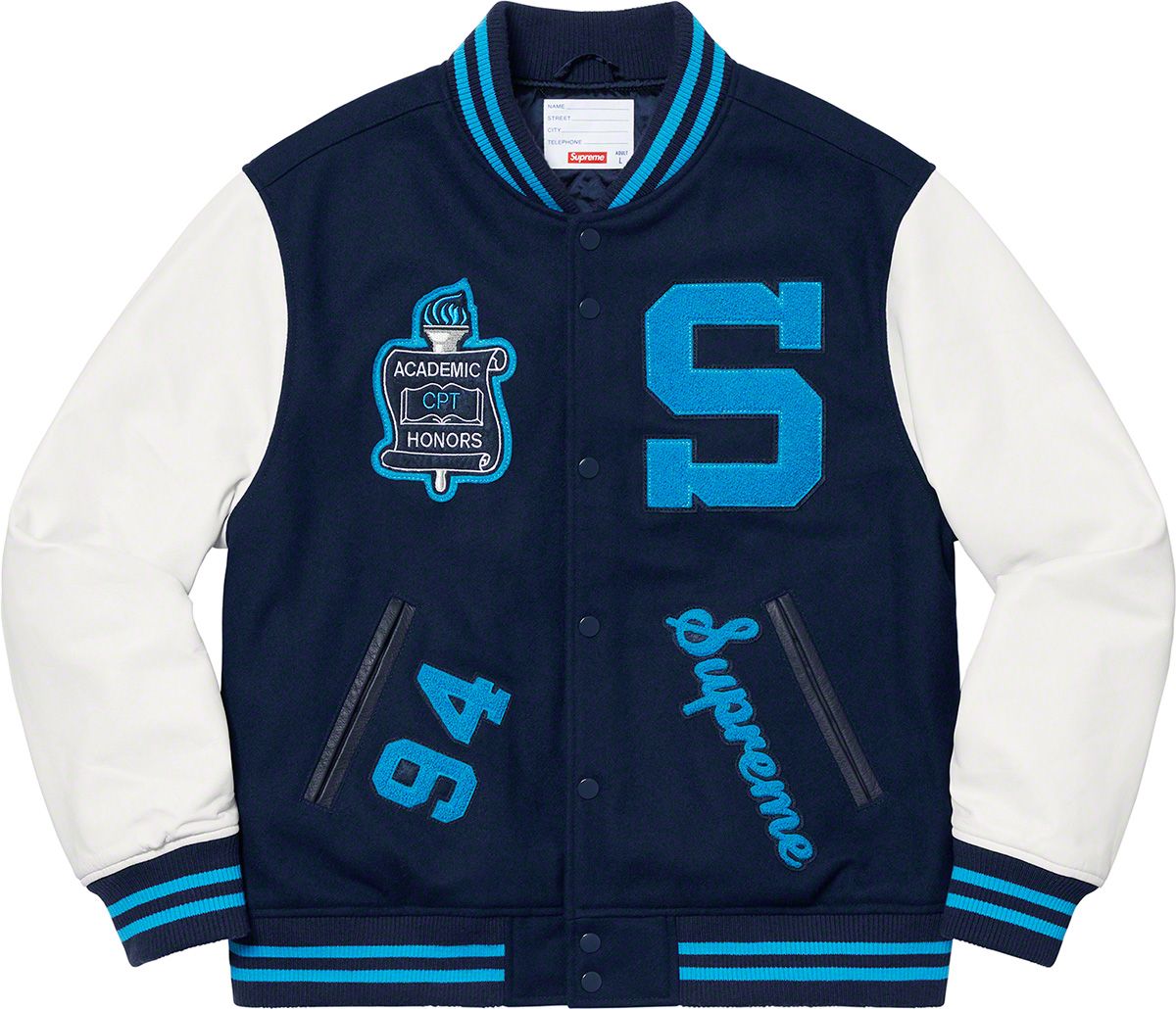 Team Varsity Jacket – Supreme