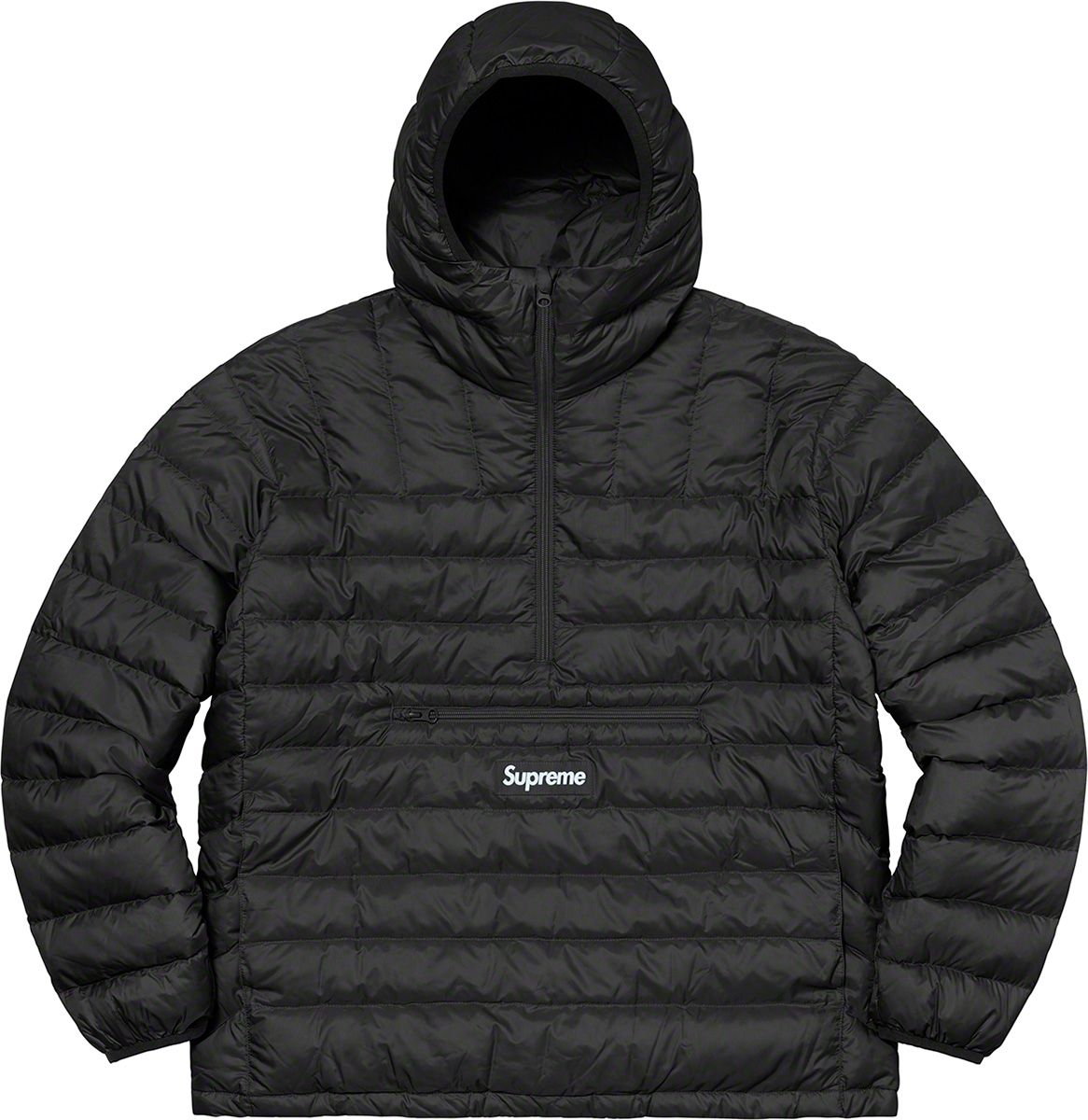 Micro Down Half Zip Hooded Pullover – Supreme