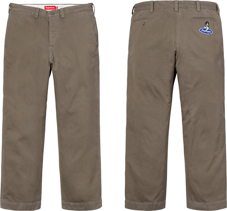 Pin Up Chino Pant – Supreme