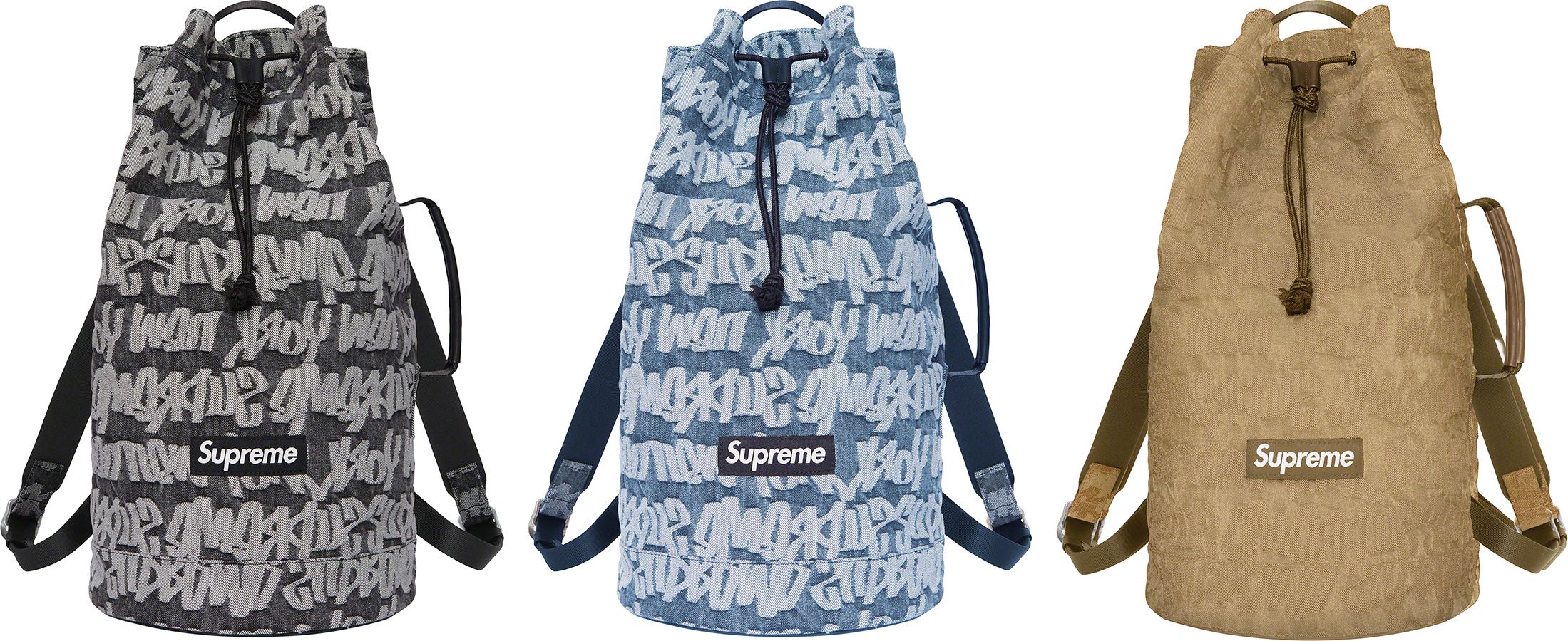 Fat Tip Jacquard Denim Sling Bag – Supreme