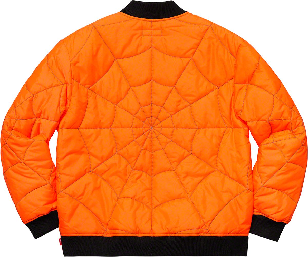 Spider Web Quilted Work Jacket Supreme