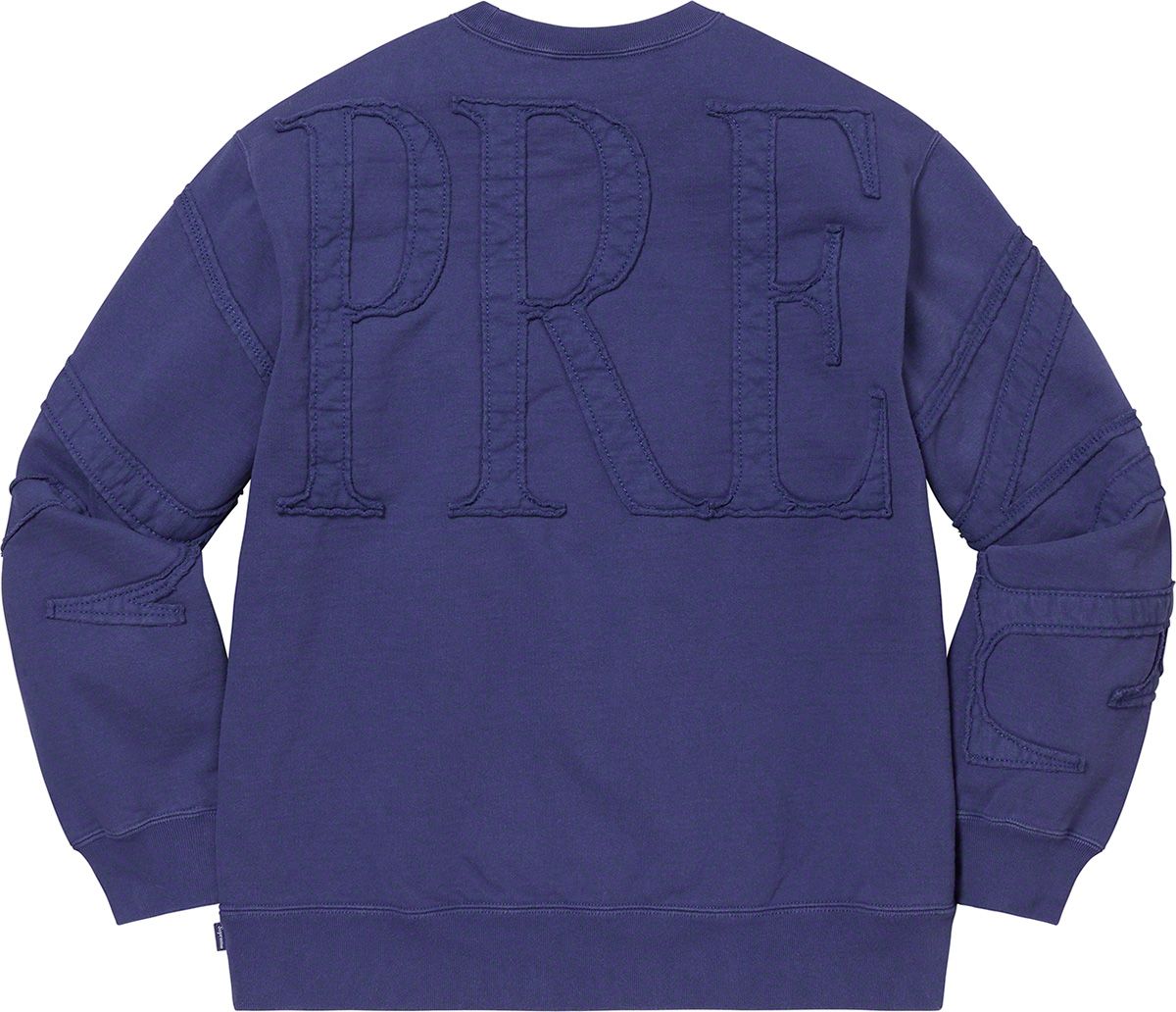 Tonal Appliqué Crewneck – Supreme