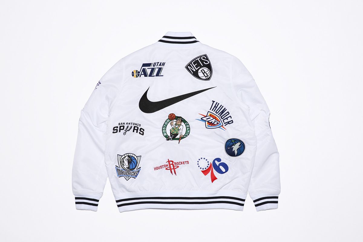 Supreme x nike x nba jacket online