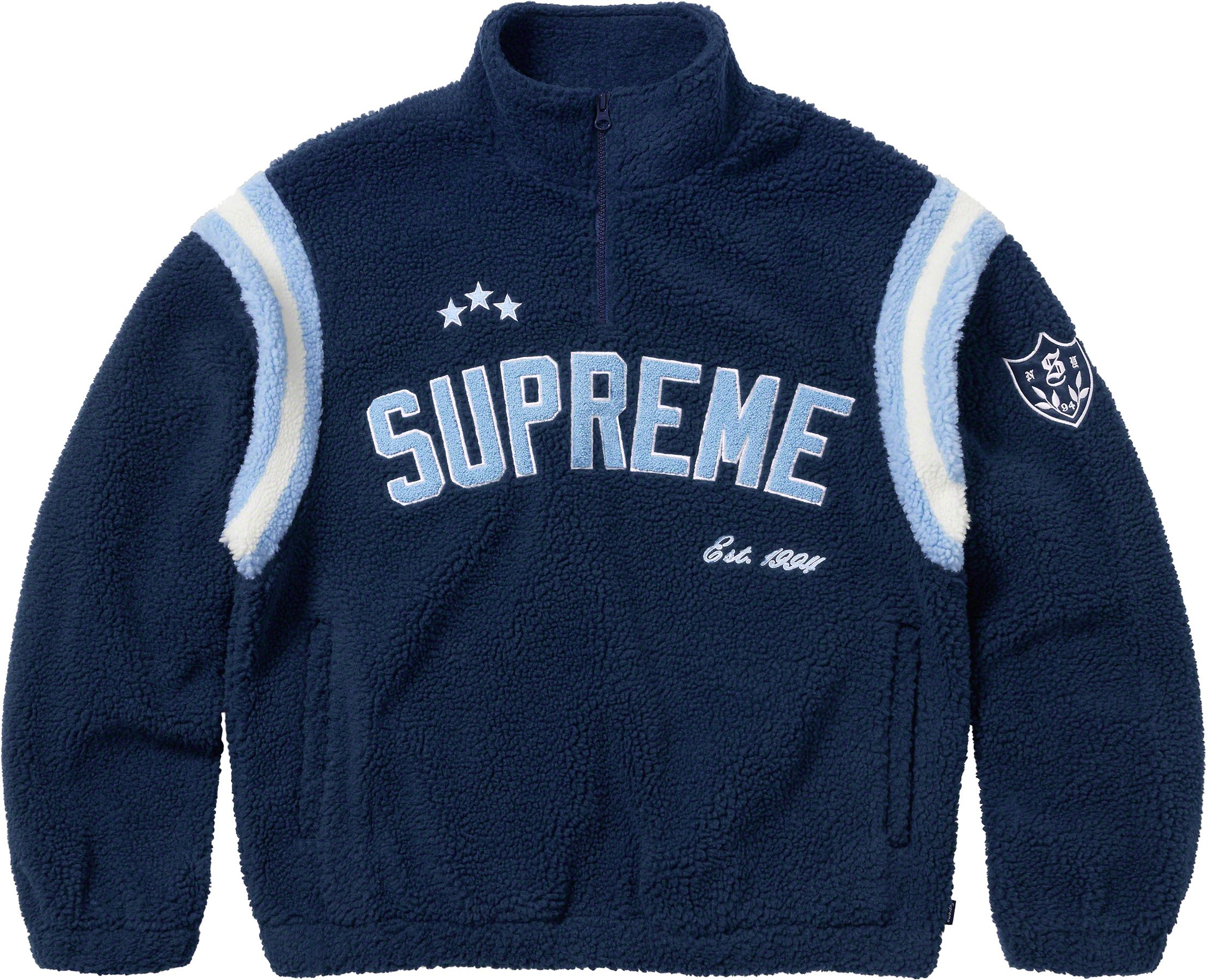 Arc Half Zip Fleece Pullover Supreme