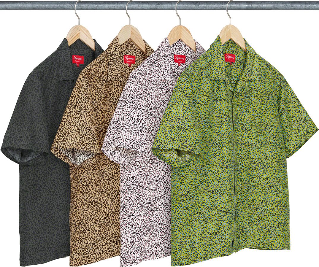 Leopard Silk S/S Shirt – Supreme