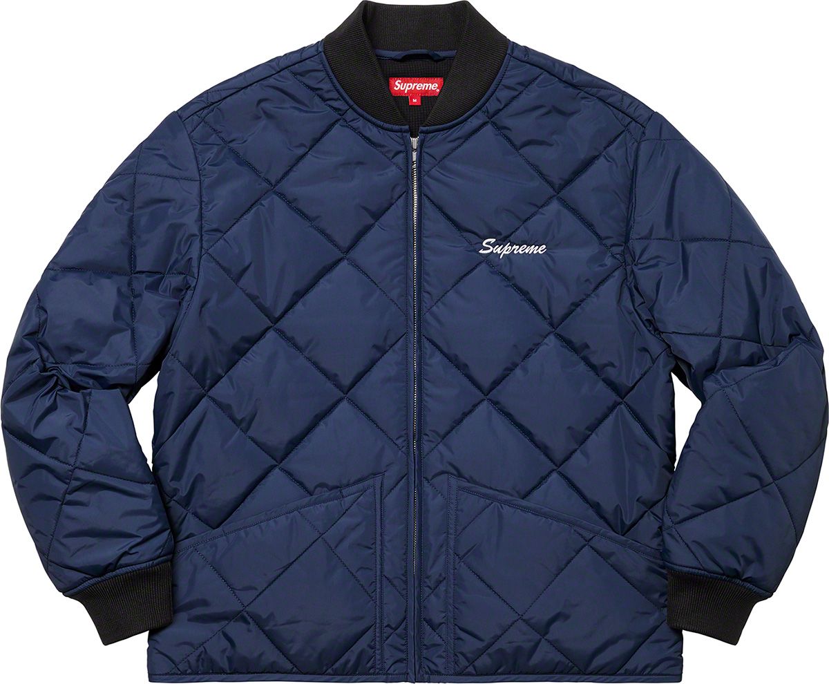 Quit Your Job Quilted Work Jacket – Supreme