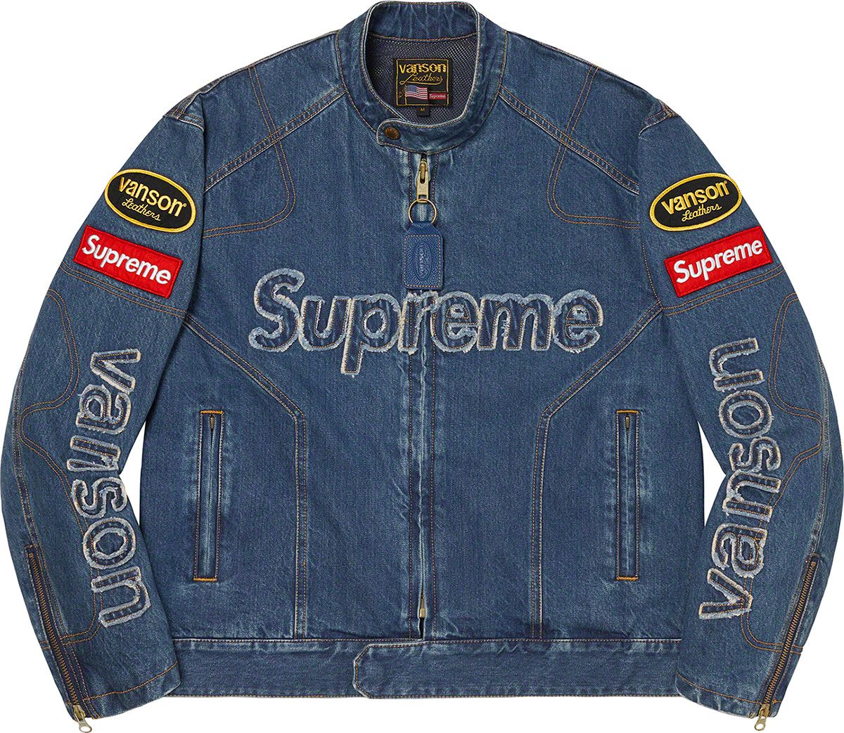 Supreme®/Vanson Leathers® Cordura® Denim Jacket – Supreme