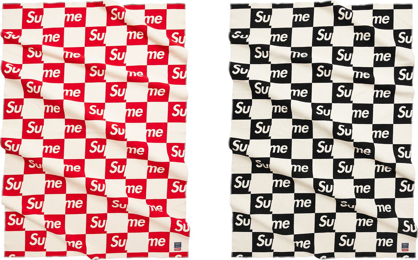 Supreme®/Faribault Woolen Mill Checkerboard Wool Throw – Supreme