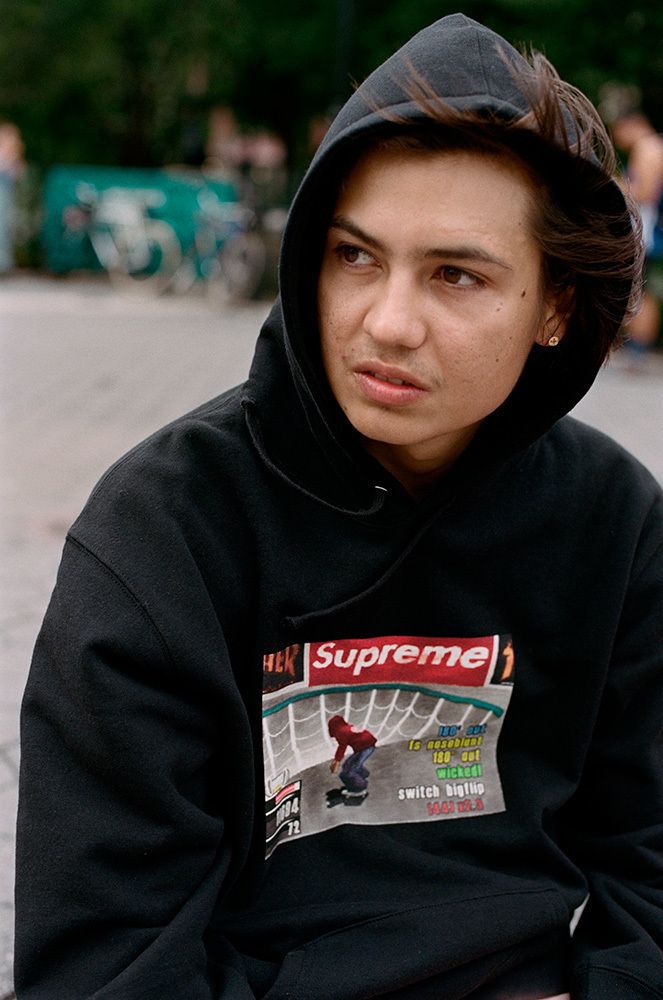 Hoodie supreme x thrasher deals