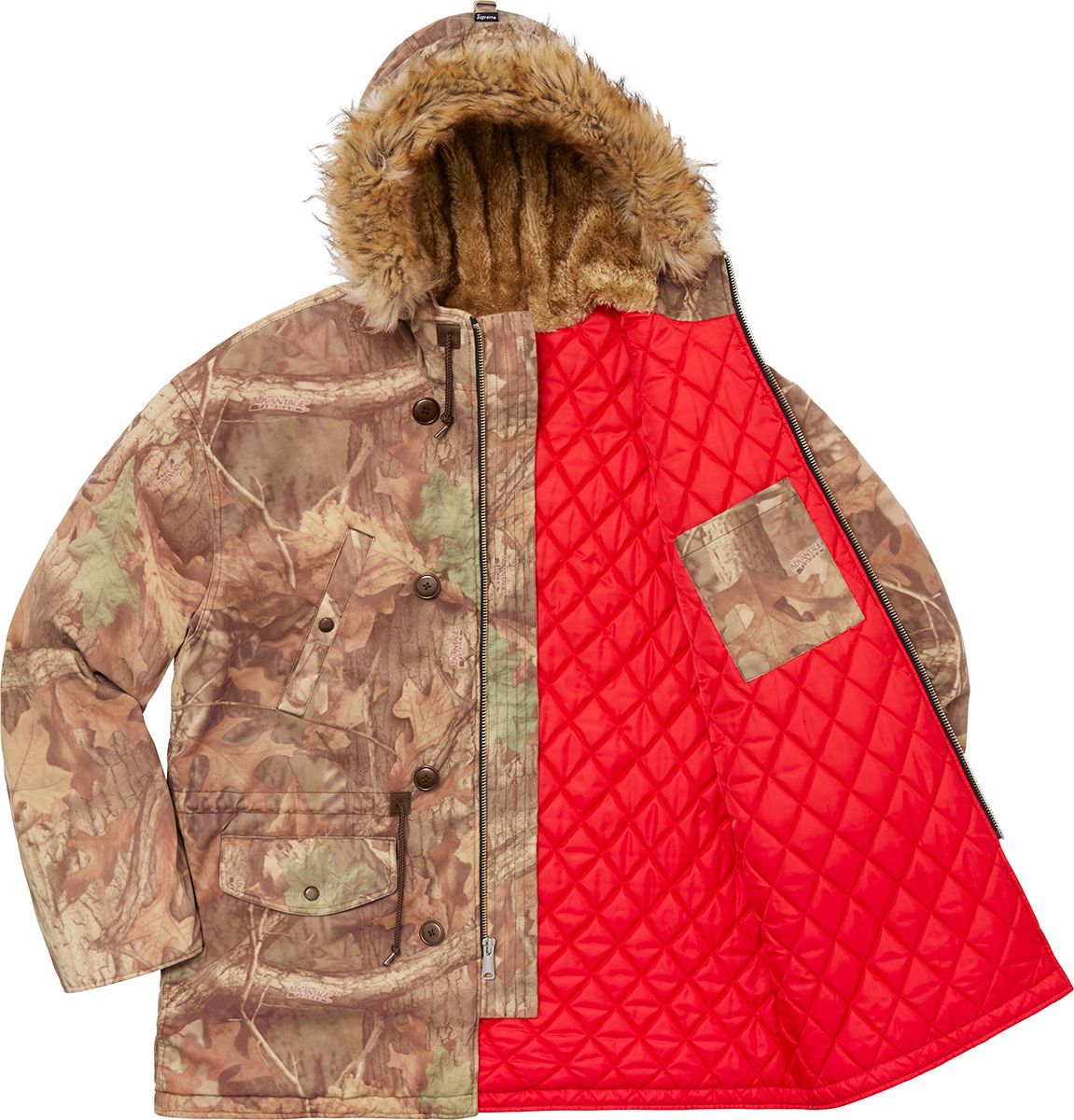 Spellout N-3B Parka – Supreme