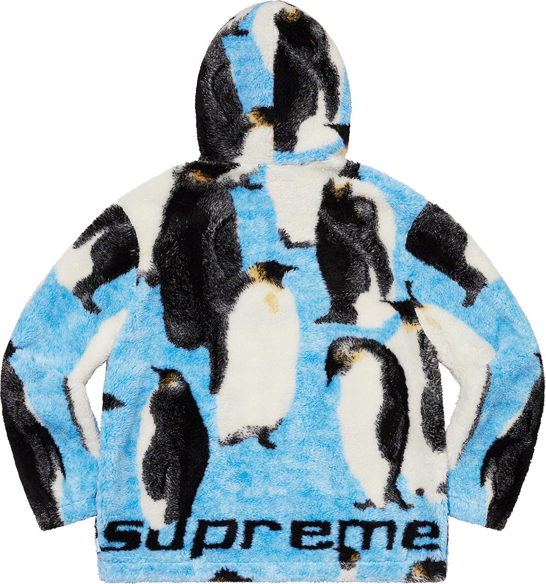 Penguins Hooded Fleece Jacket – Supreme