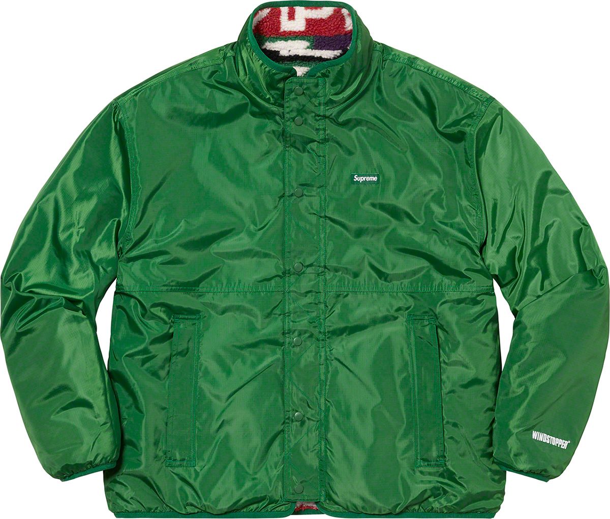 Geo Reversible WINDSTOPPER® Fleece Jacket – Supreme