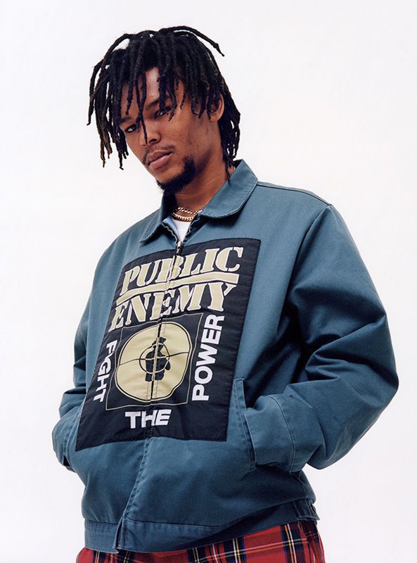 Public enemy jacket supreme hotsell