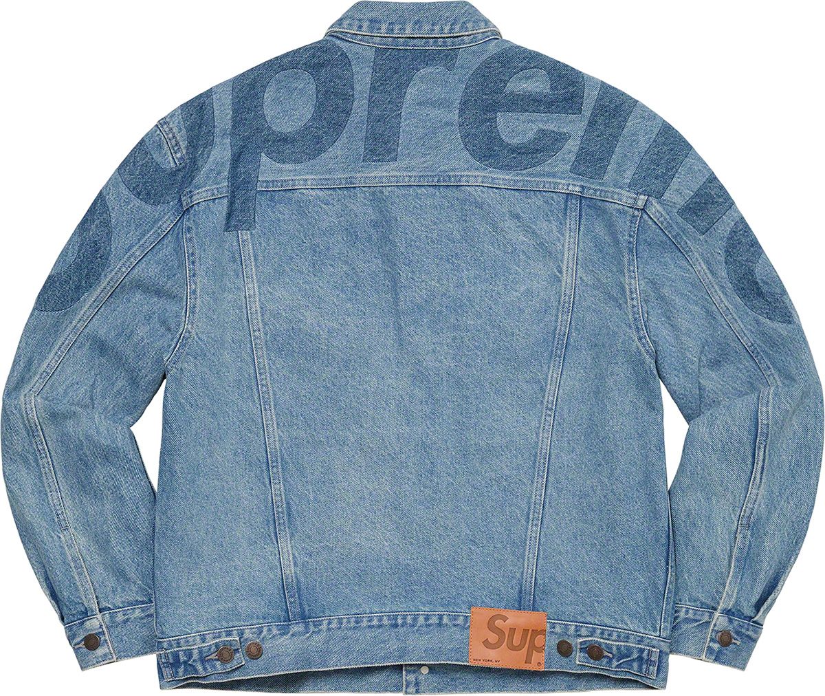 Inset Logo Denim Trucker Jacket – Supreme