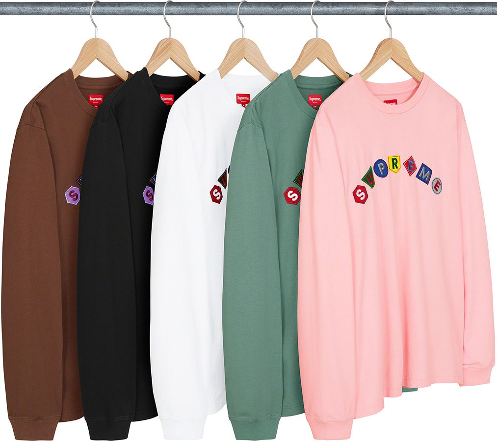 Floral Patchwork Velour L/S Polo – Supreme