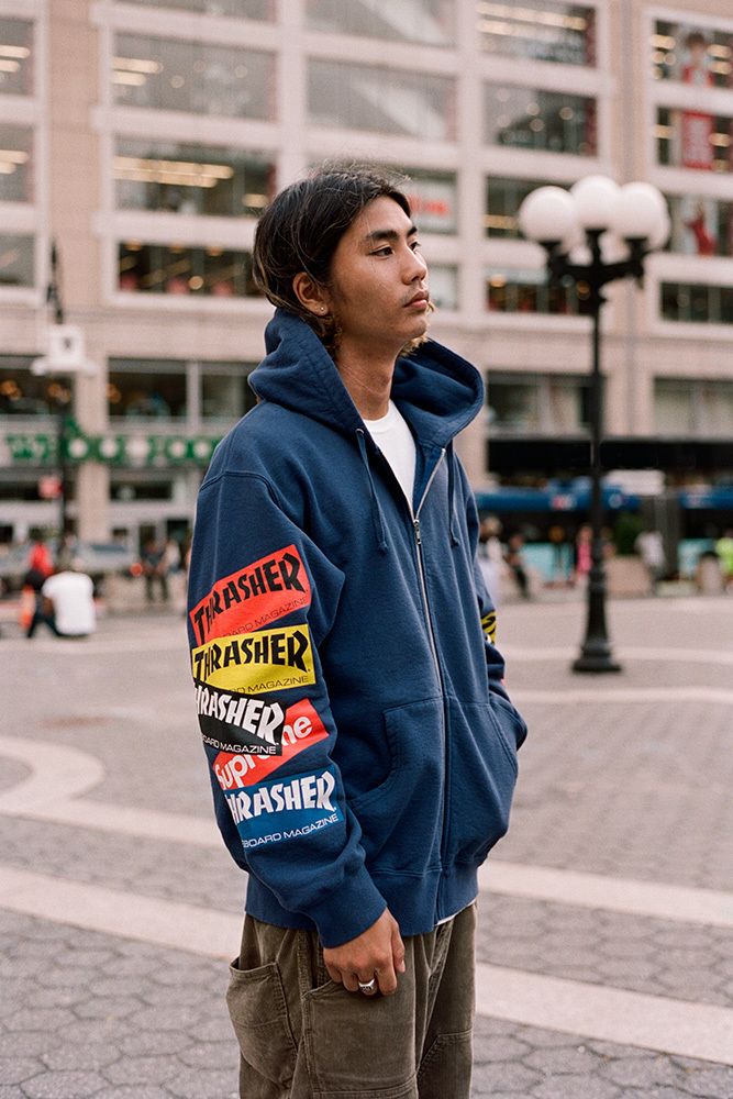 Supreme thrasher jacket on sale