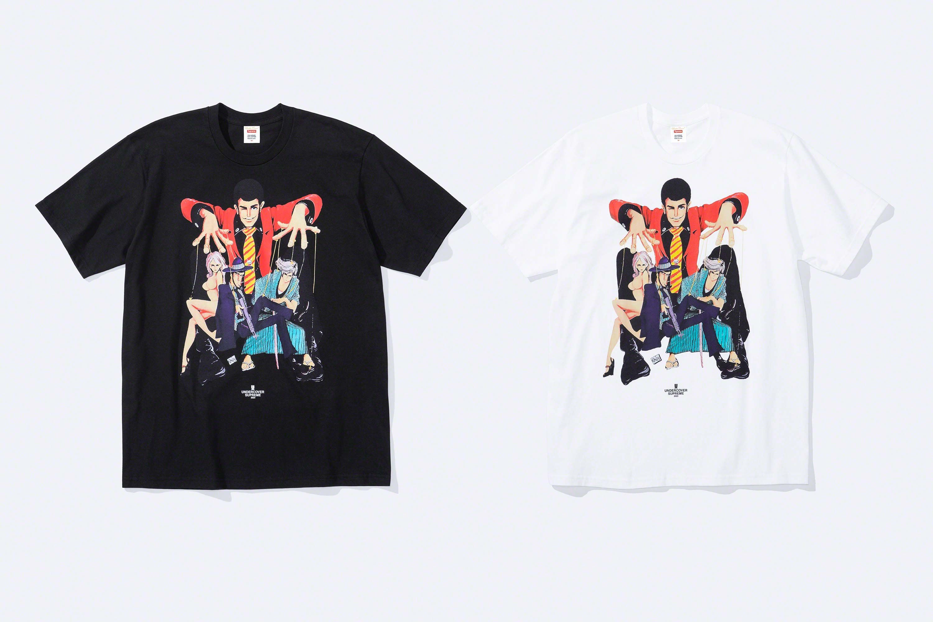 ショップ undercover supreme t シャツ