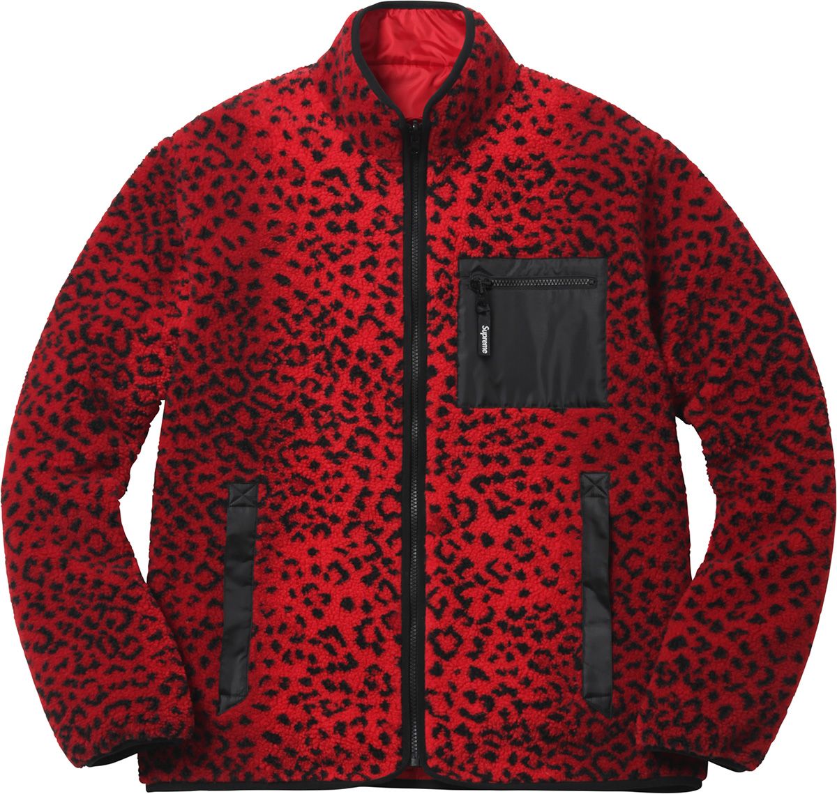 Leopard Fleece Reversible Jacket – Supreme