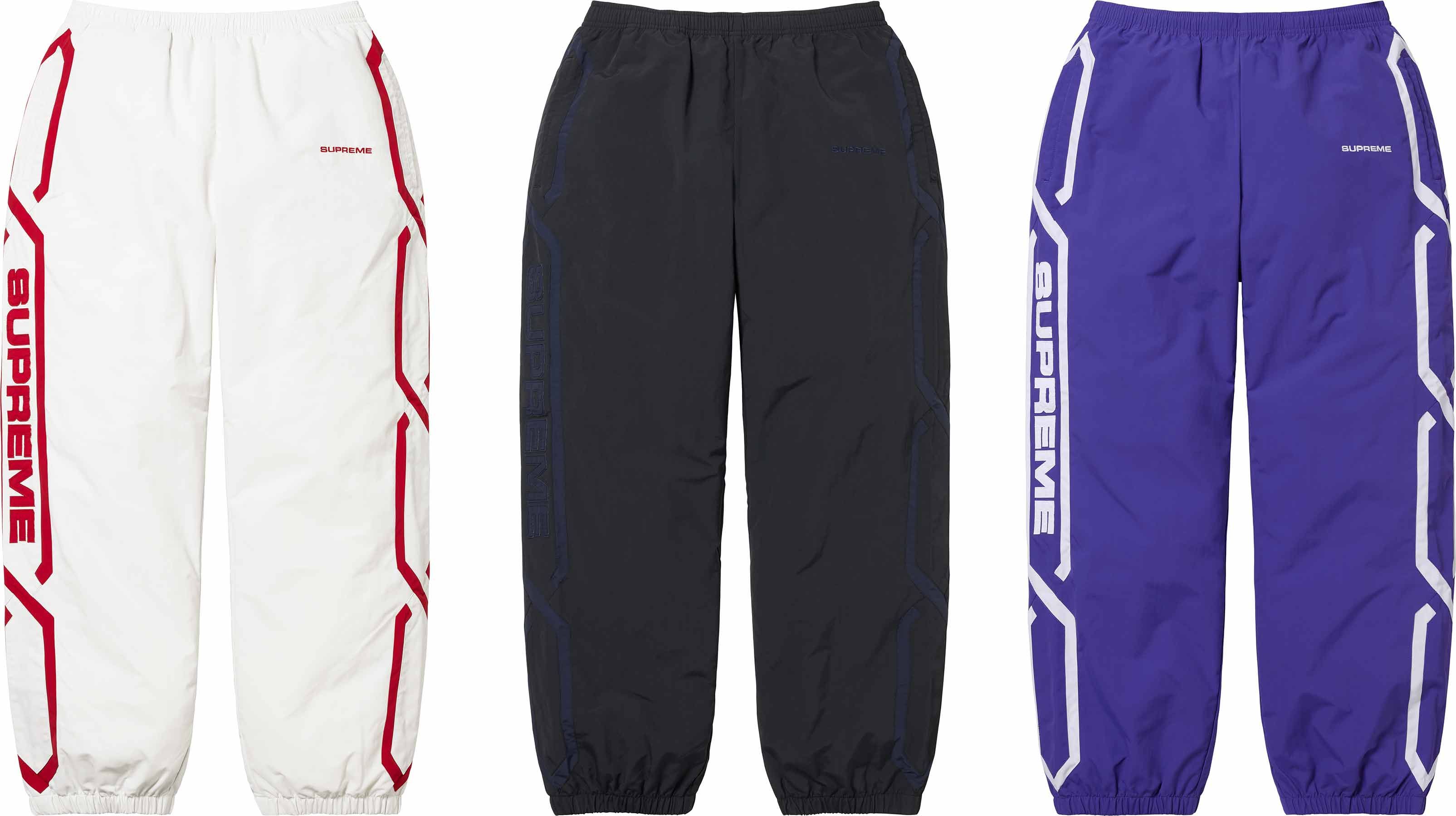 Supreme outlets track pants