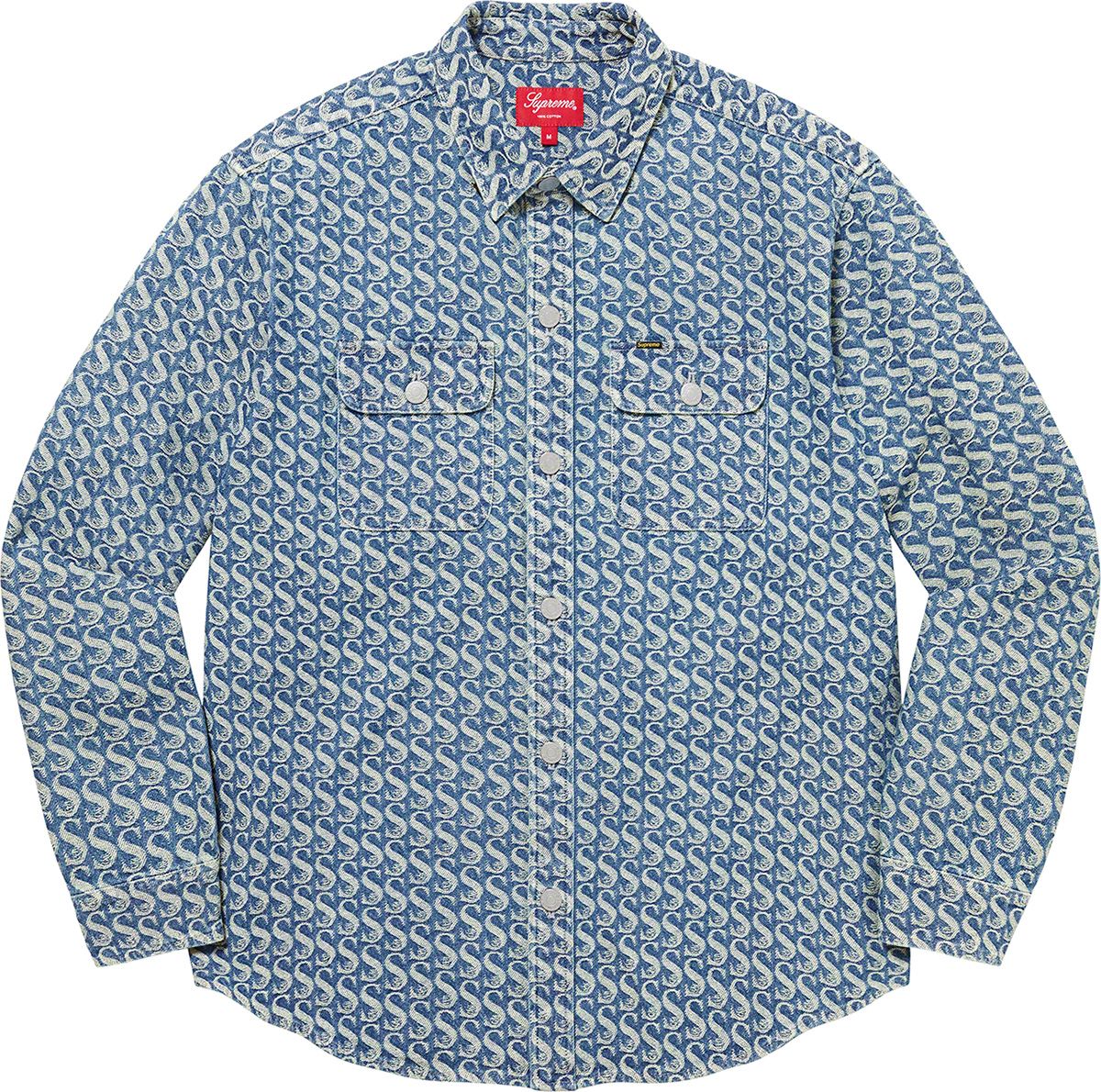 Monogram Denim Shirt – Supreme