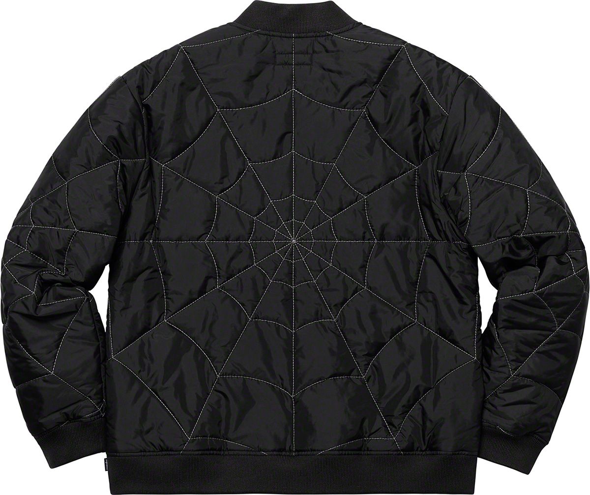 Spider Web Quilted Work Jacket Supreme