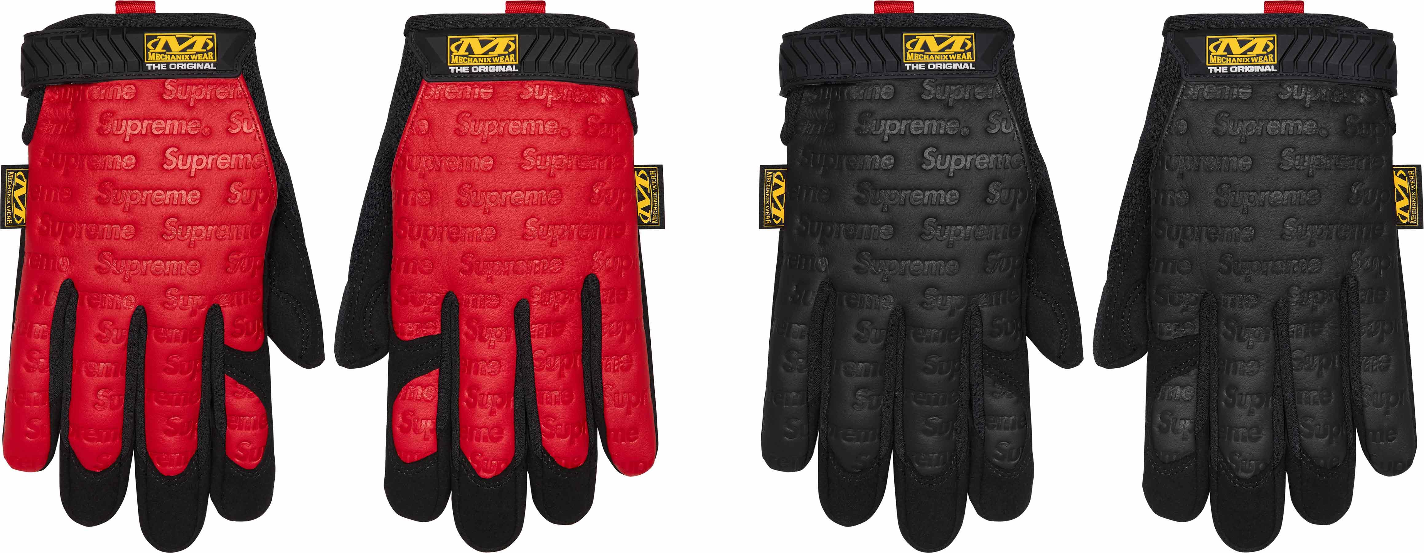 Supreme®/Mechanix® Leather Work Gloves – Supreme