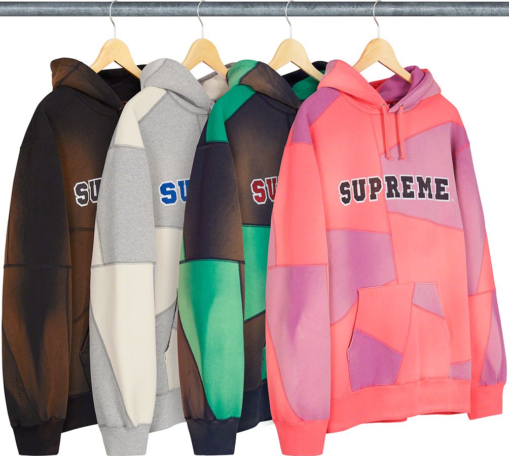 Supreme Patchwork Hoodie FW20 2024