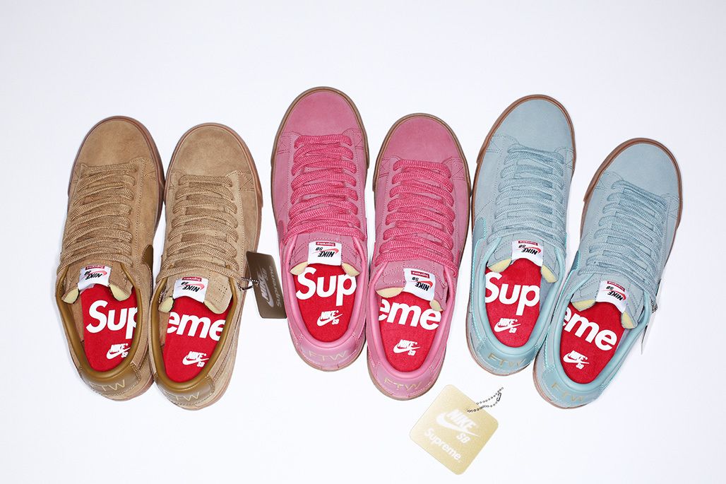 Supreme Nike SB Blazer Low GT Gallery Supreme