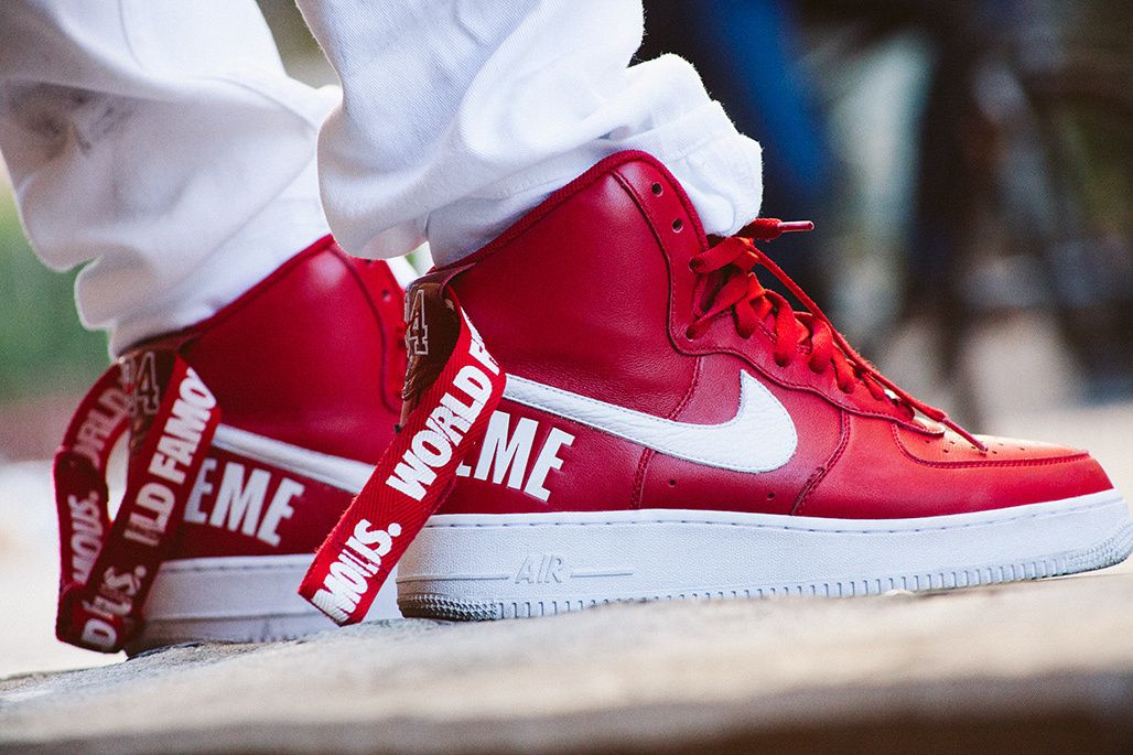 Supreme Nike Air Force 1 High Gallery Supreme