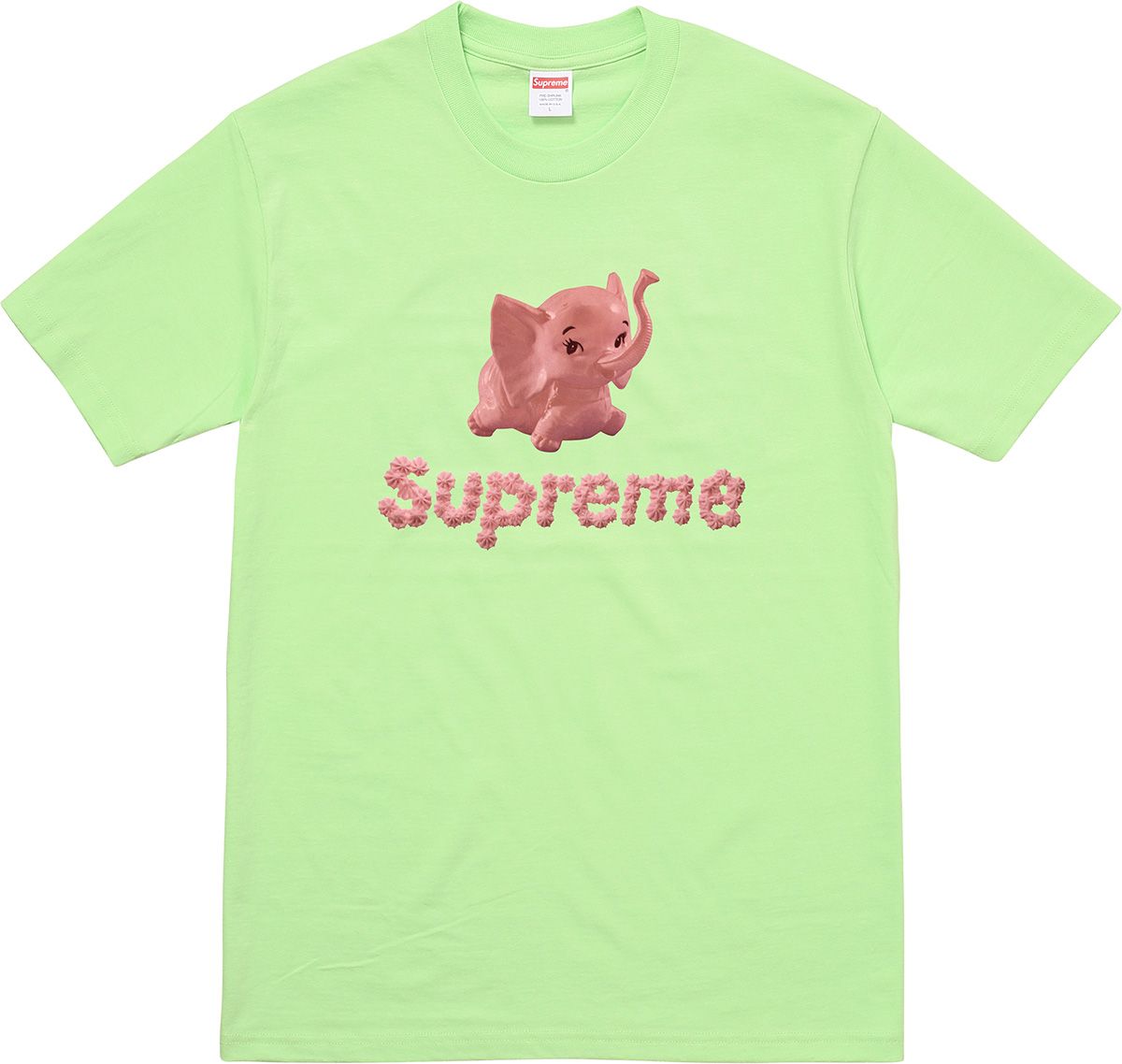 Pink elephant supreme tee online