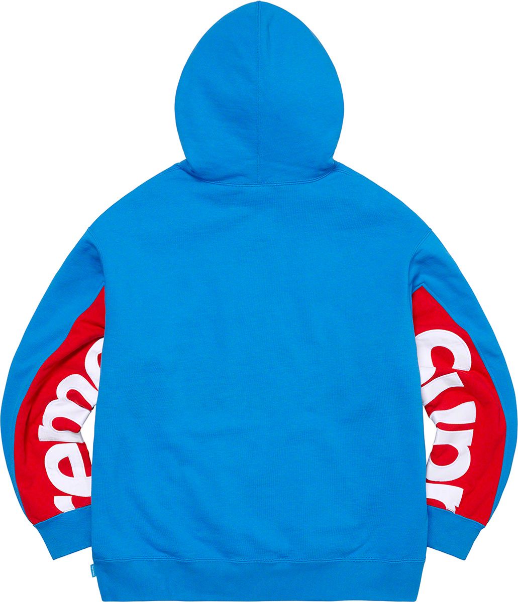 Cropped Panels Hooded Sweatshirt – Supreme