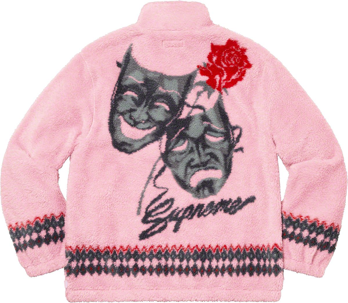 Drama Mask Fleece Jacket – Supreme