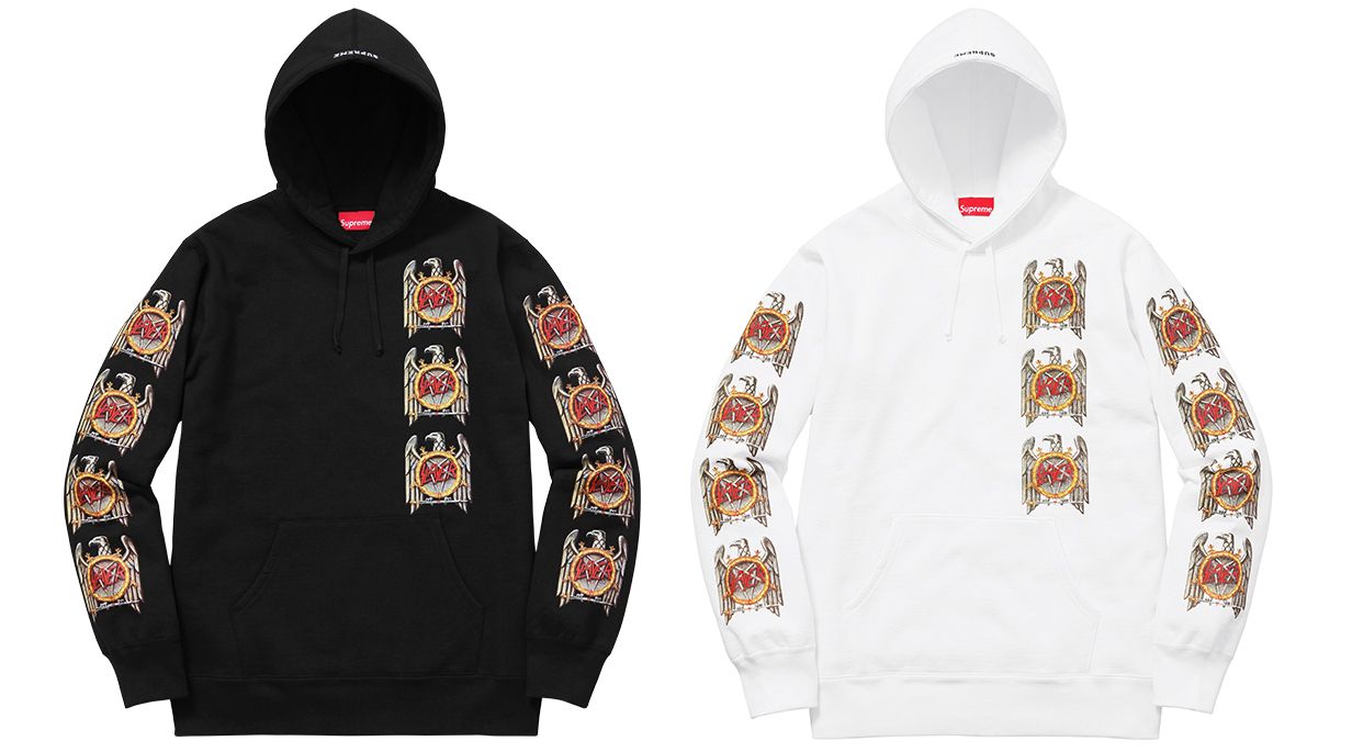 Supreme slayer hoodie sale