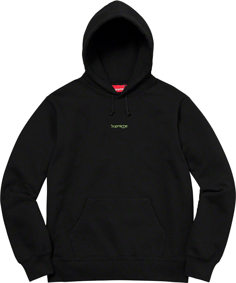 Digital Logo Hooded Sweatshirt – Supreme