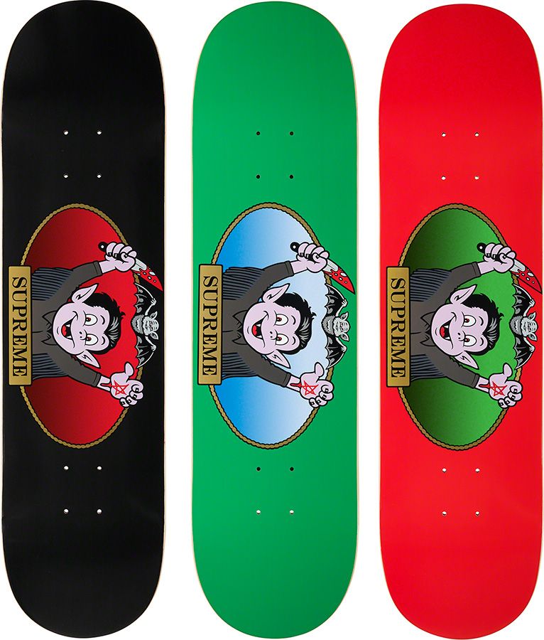 KAWS Chalk Logo Skateboard – Supreme