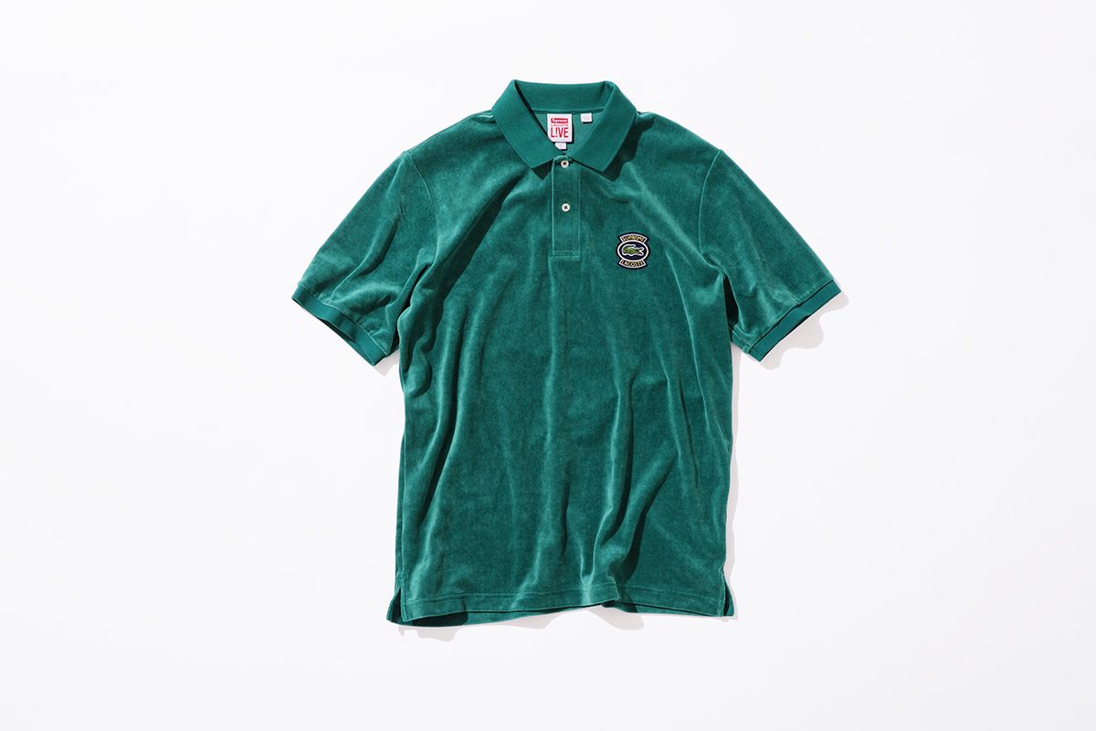 Polo lacoste supreme best sale