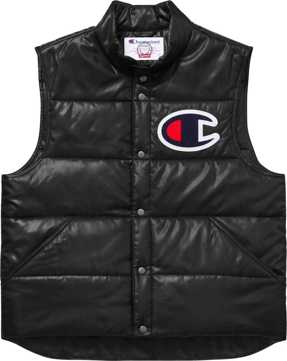 Supreme®/Champion® Puffy Vest – Supreme