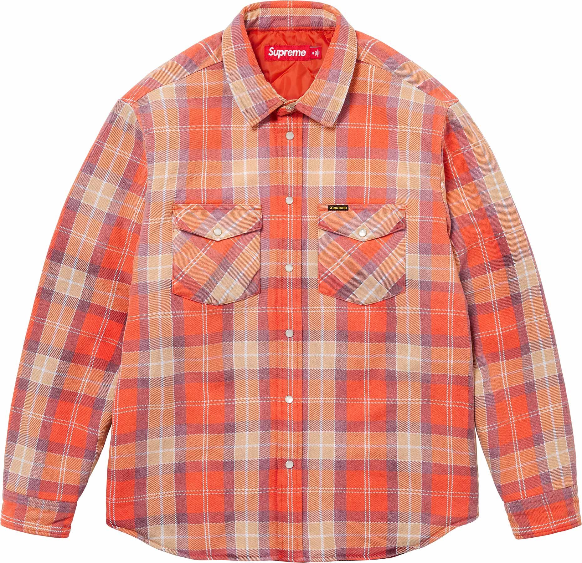 Quilted Flannel Snap Shirt – Supreme