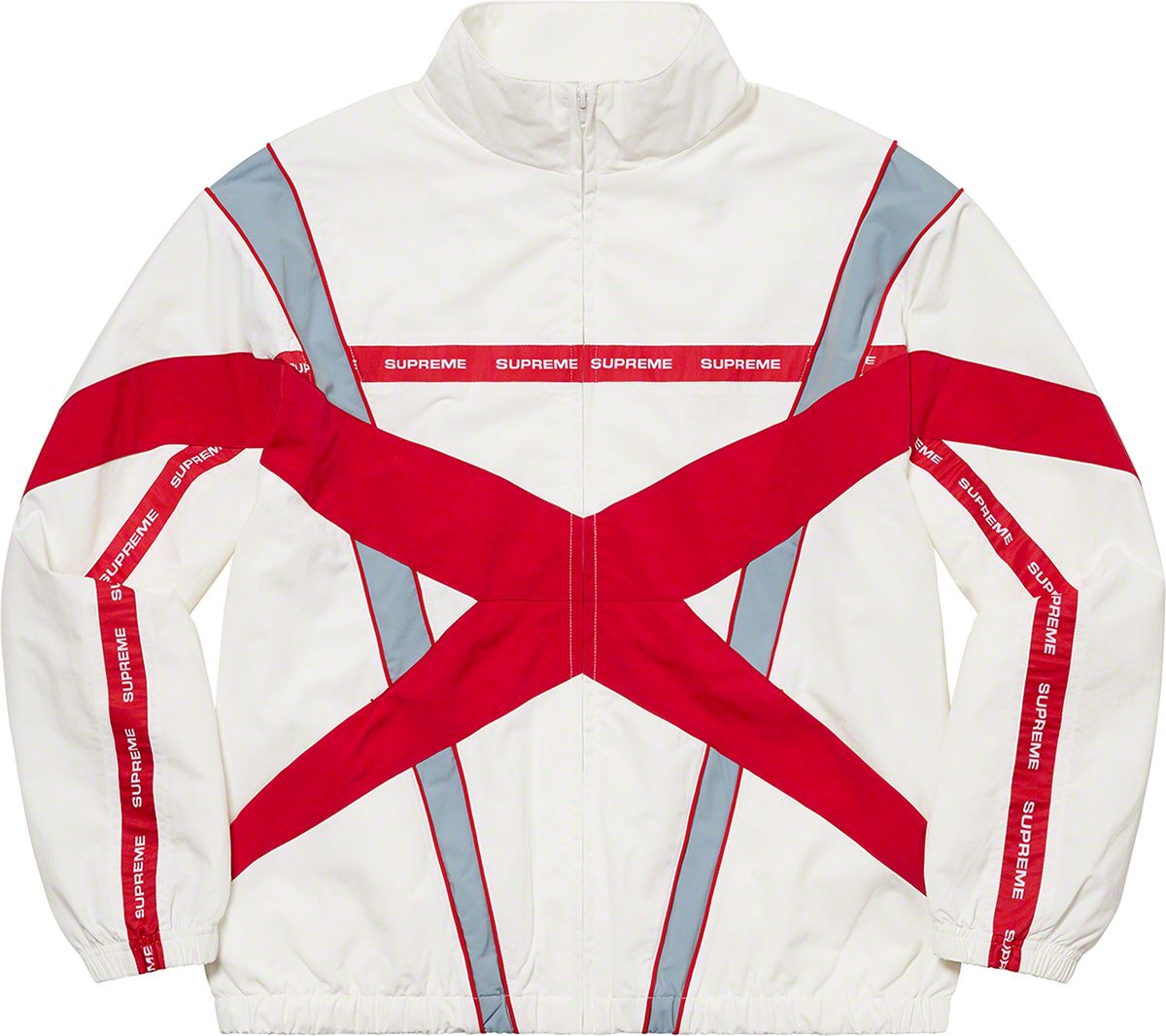 Cross Paneled Track Jacket – Supreme
