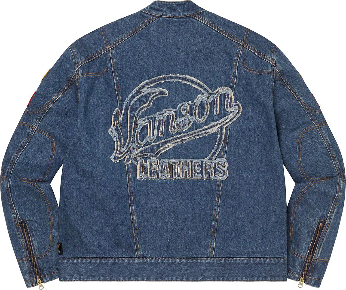 Supreme®/Vanson Leathers® Cordura® Denim Jacket – Supreme