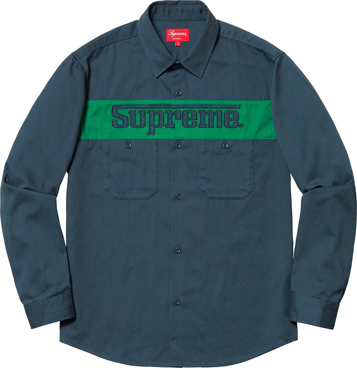 Racing Logo Work Shirt – Supreme