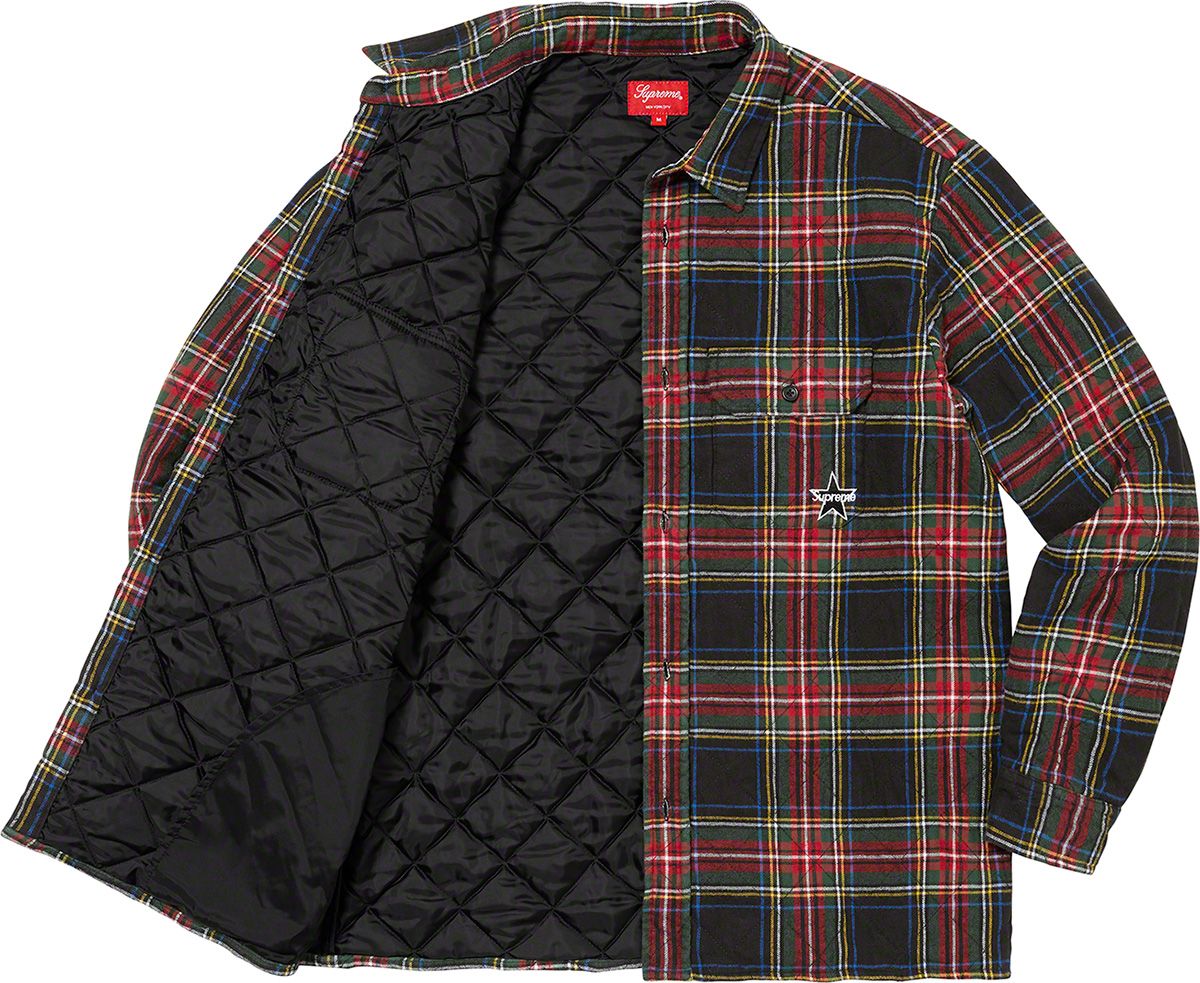 Quilted Plaid Flannel Shirt – Supreme