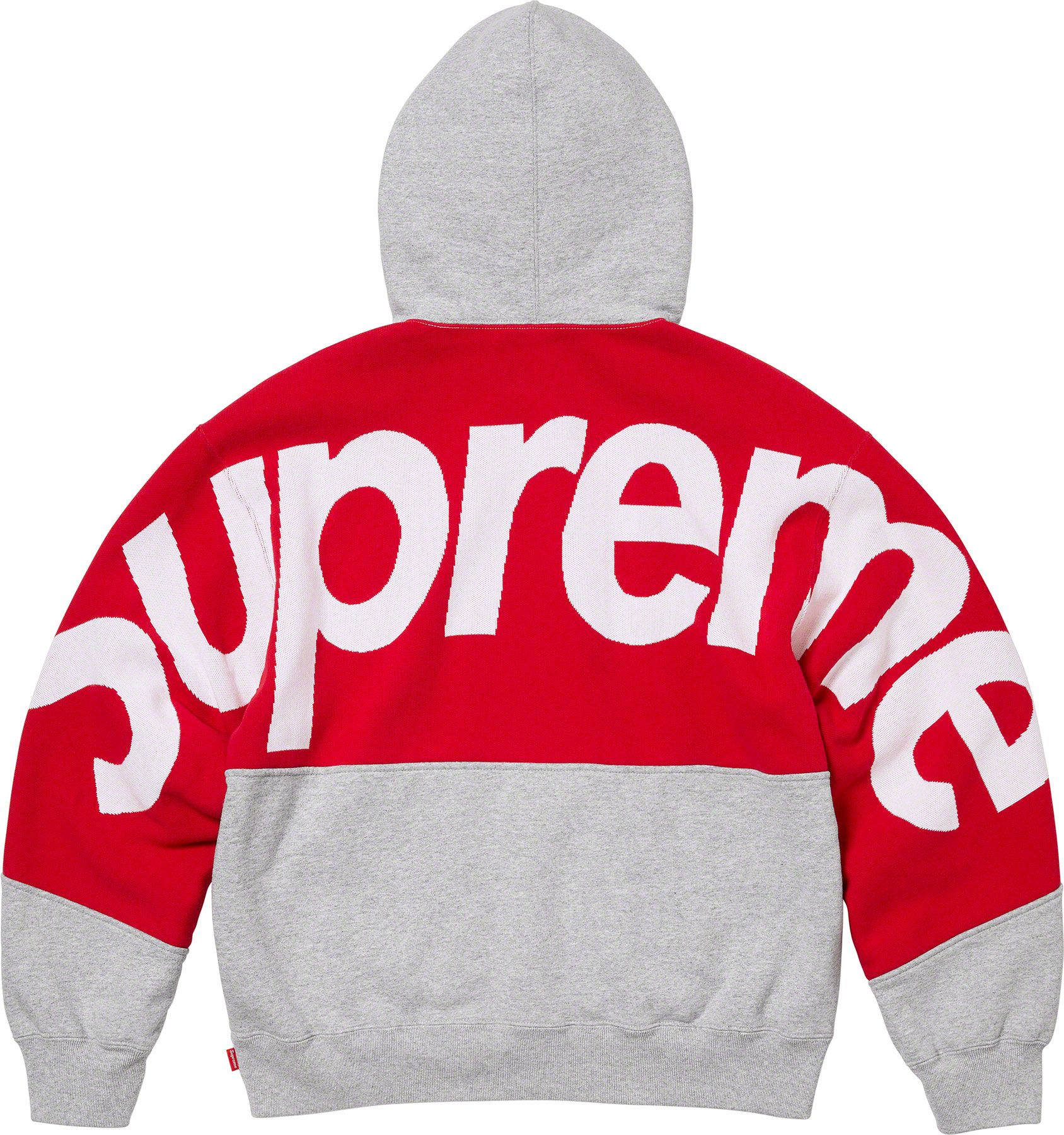 Big Logo Jacquard Hooded Sweatshirt – Supreme
