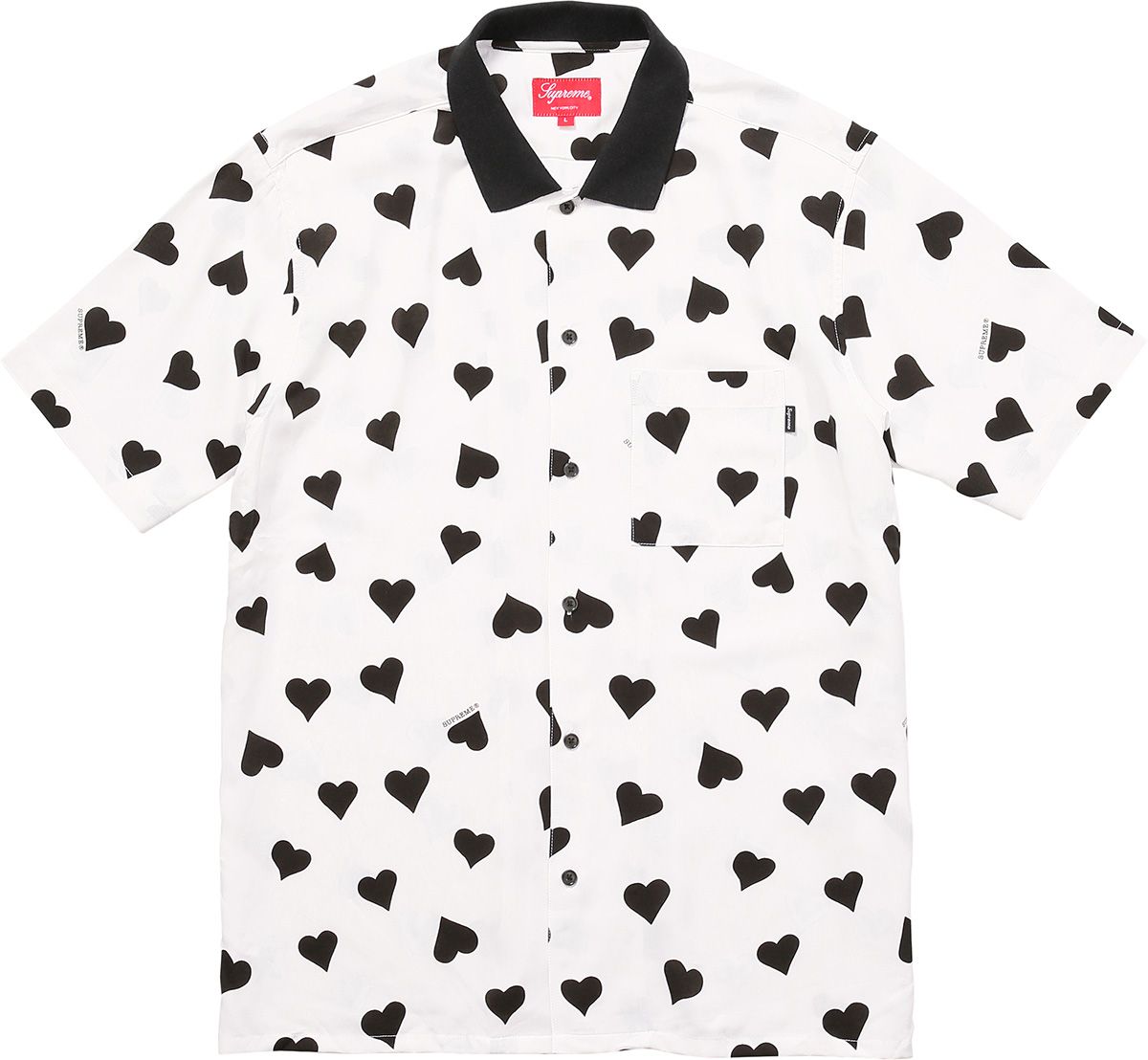 Hearts Rayon Shirt – Supreme